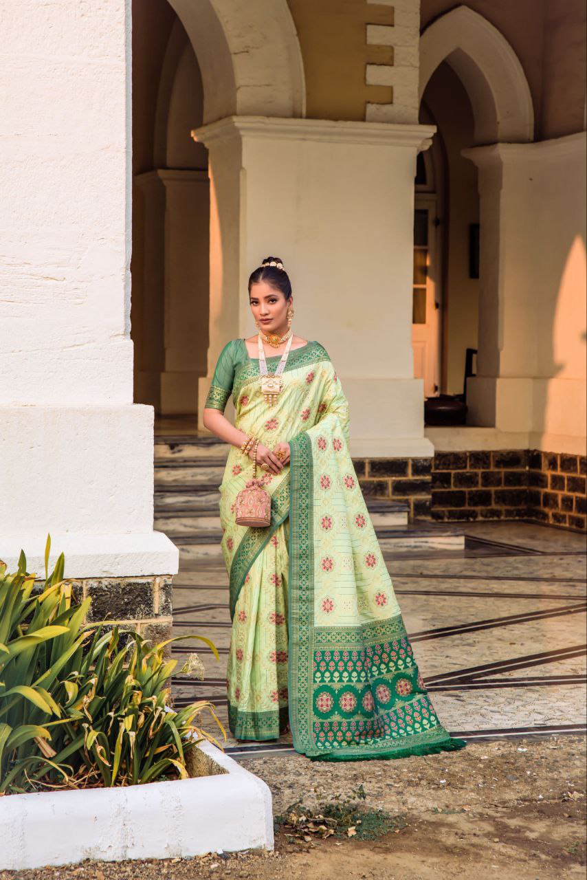 Banarasi Soft Silk Patola Saree