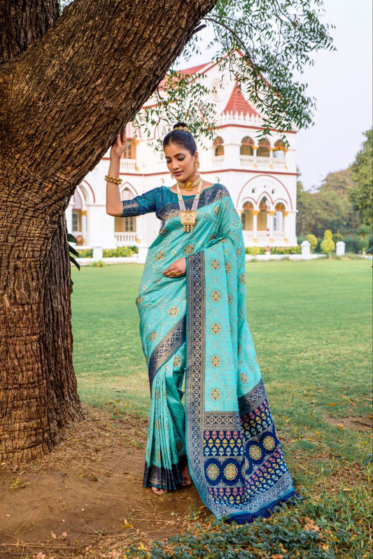 Banarasi Soft Silk Patola Saree