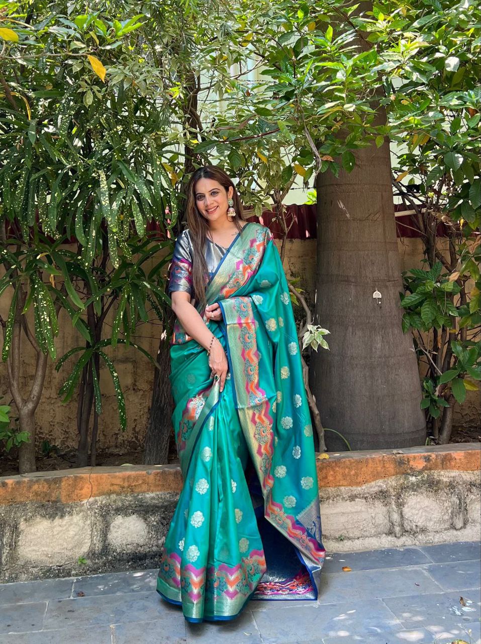 Banarasi Weaving Silk Saree