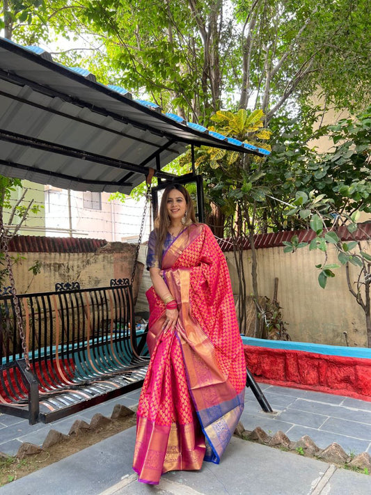 Banarasi Weaving Silk Saree