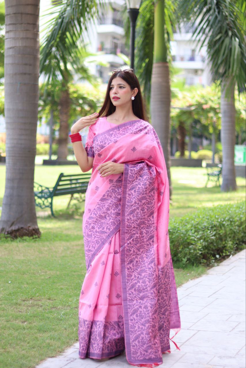 bangalore handloom silk Saree, Pink color bangalore handloom silk sari for women, bangalore handloom silk saree for wedding, Saree, Saree for women, Saris, Sari for women, Sarees for women, Party wear sarees for women, Wedding wear saree for women, Bollywood saree for women, Heavy saree for women, Sarees for wedding