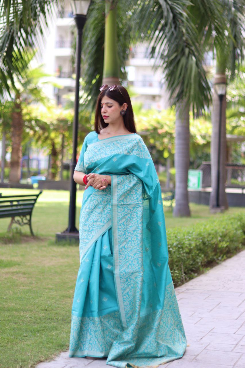 bangalore handloom silk Saree, Sky Blue color bangalore handloom silk sari for women, bangalore handloom silk saree for wedding, Saree, Saree for women, Saris, Sari for women, Sarees for women, Party wear sarees for women, Wedding wear saree for women, Bollywood saree for women, Heavy saree for women, Sarees for wedding