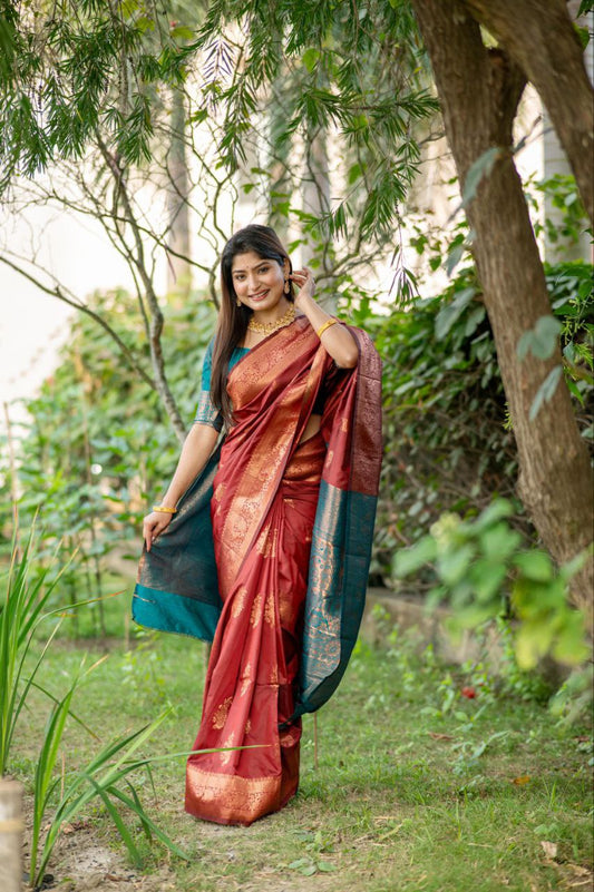 Banarasi Katan Silk Pattu Saree