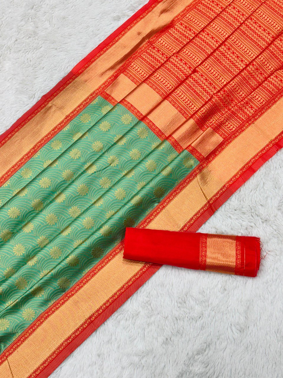 Bollywood Design Lichi Silk Saree