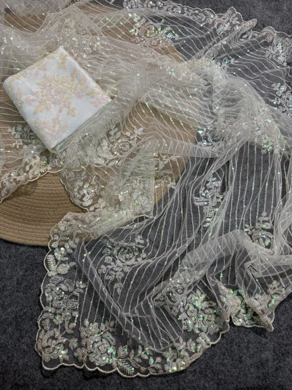 Bollywood Party Wear Net Saree | Clone Design