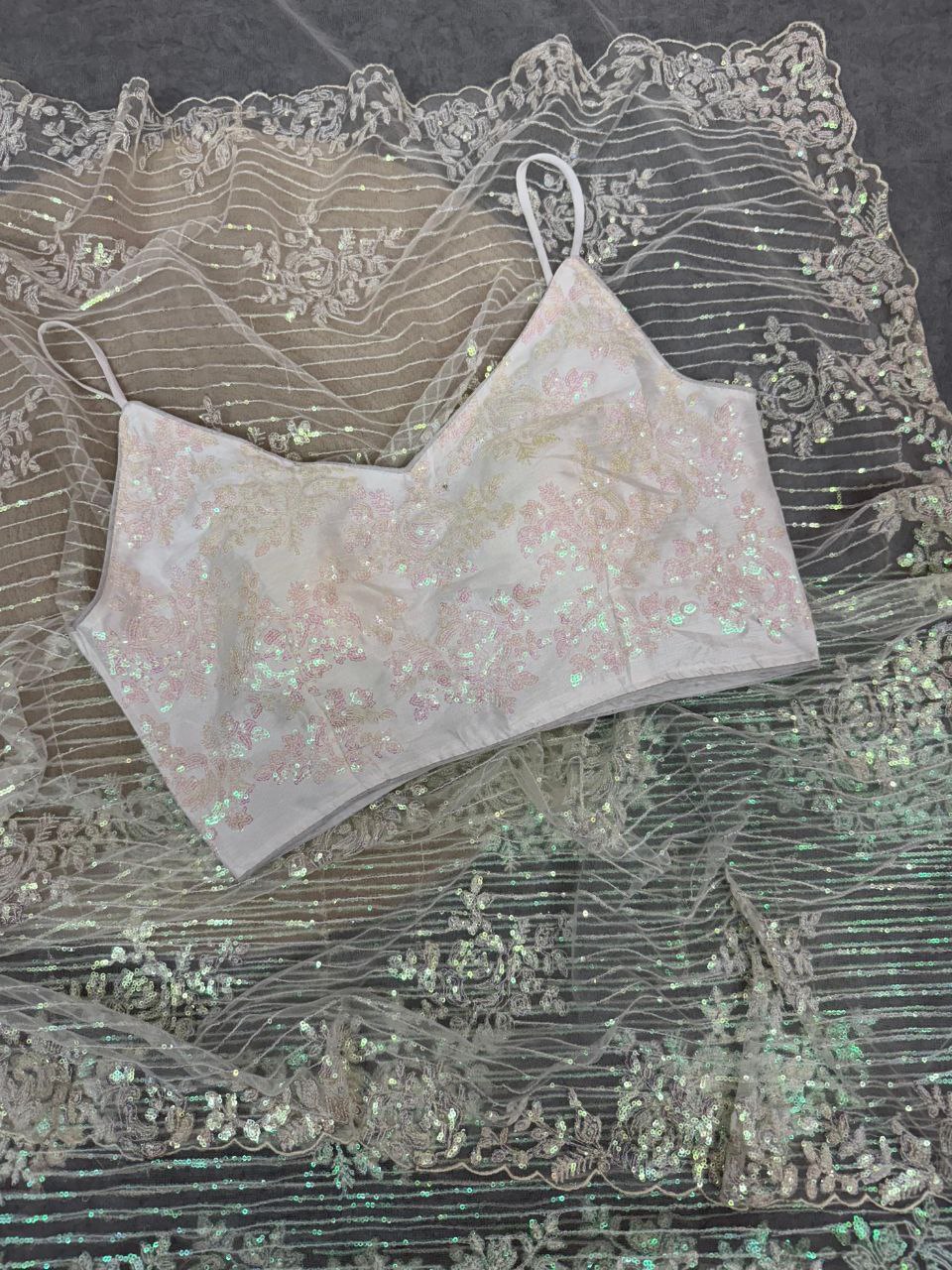 Bollywood Party Wear Net Saree | Clone Design