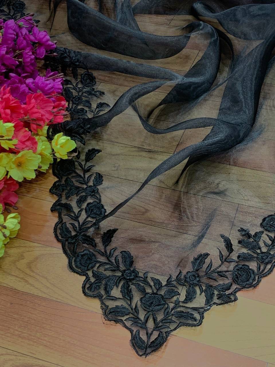 Classic Light Weight Organza  Saree