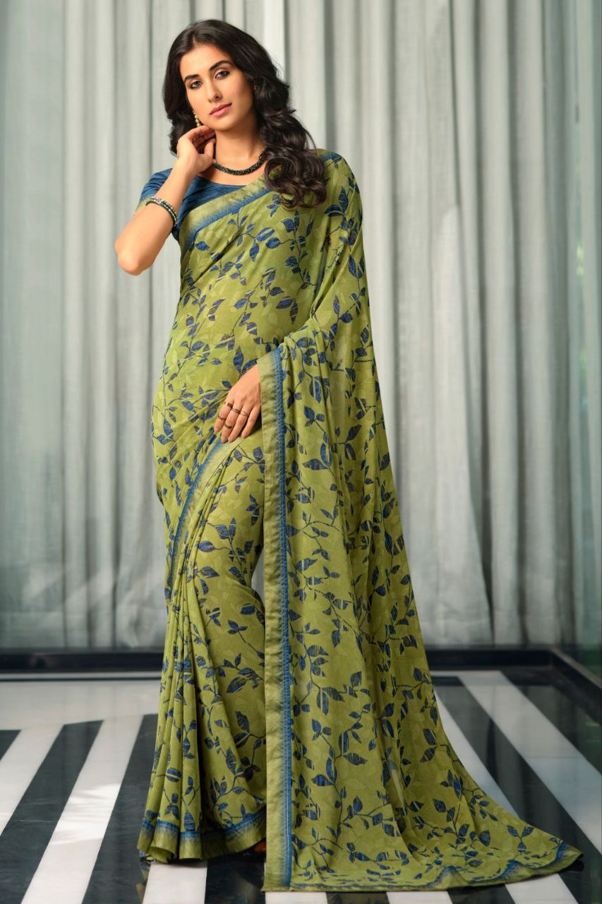 Daily Wear Georgette Saree