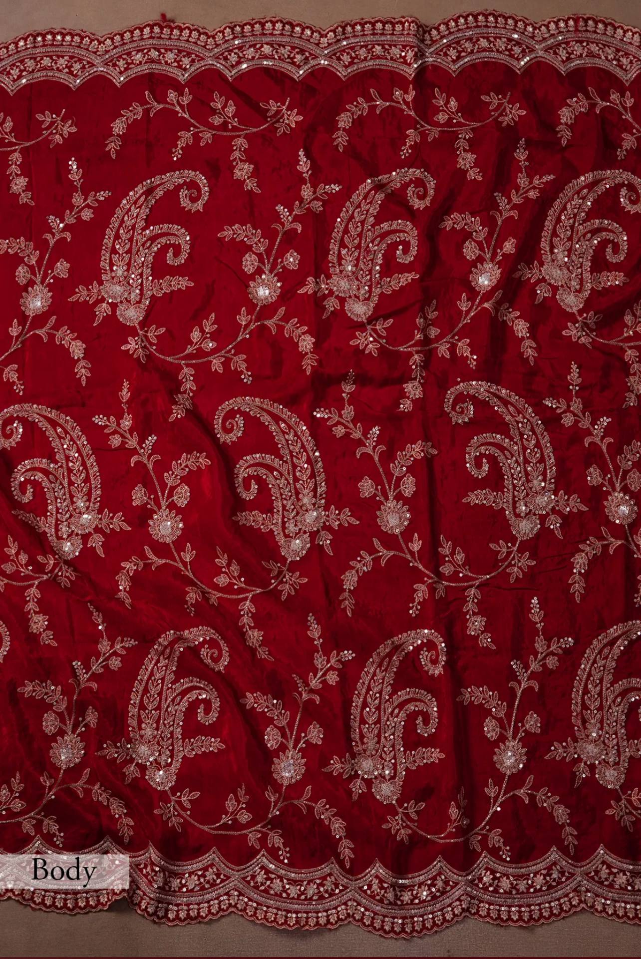 Designer Fendy Satin Silk Saree