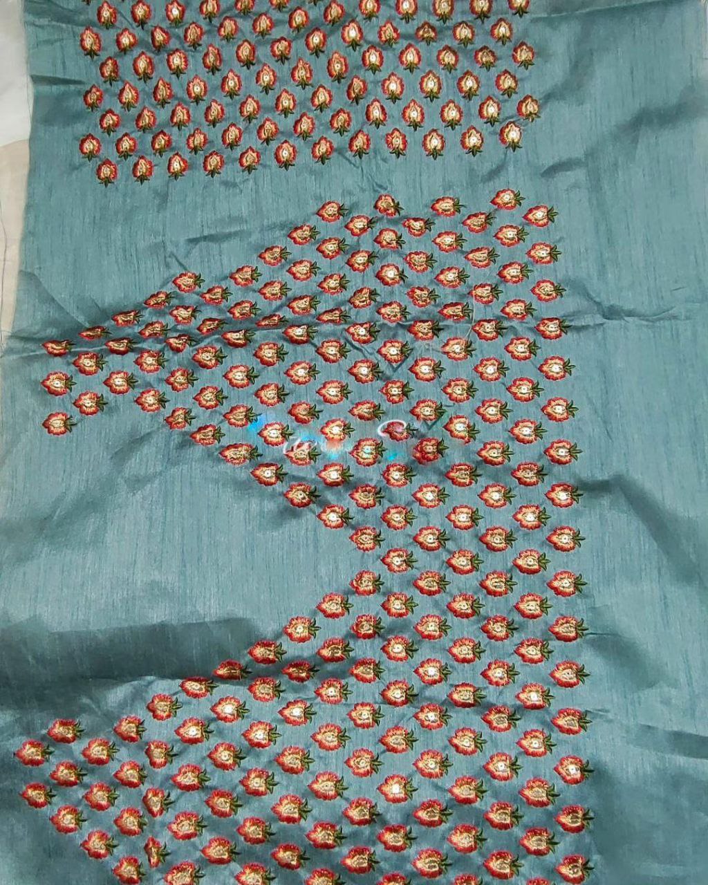 Designer Organza Saree For Wedding