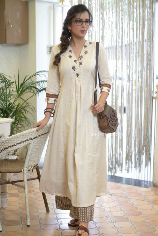 Designer Rayon Cotton Kurta Pant