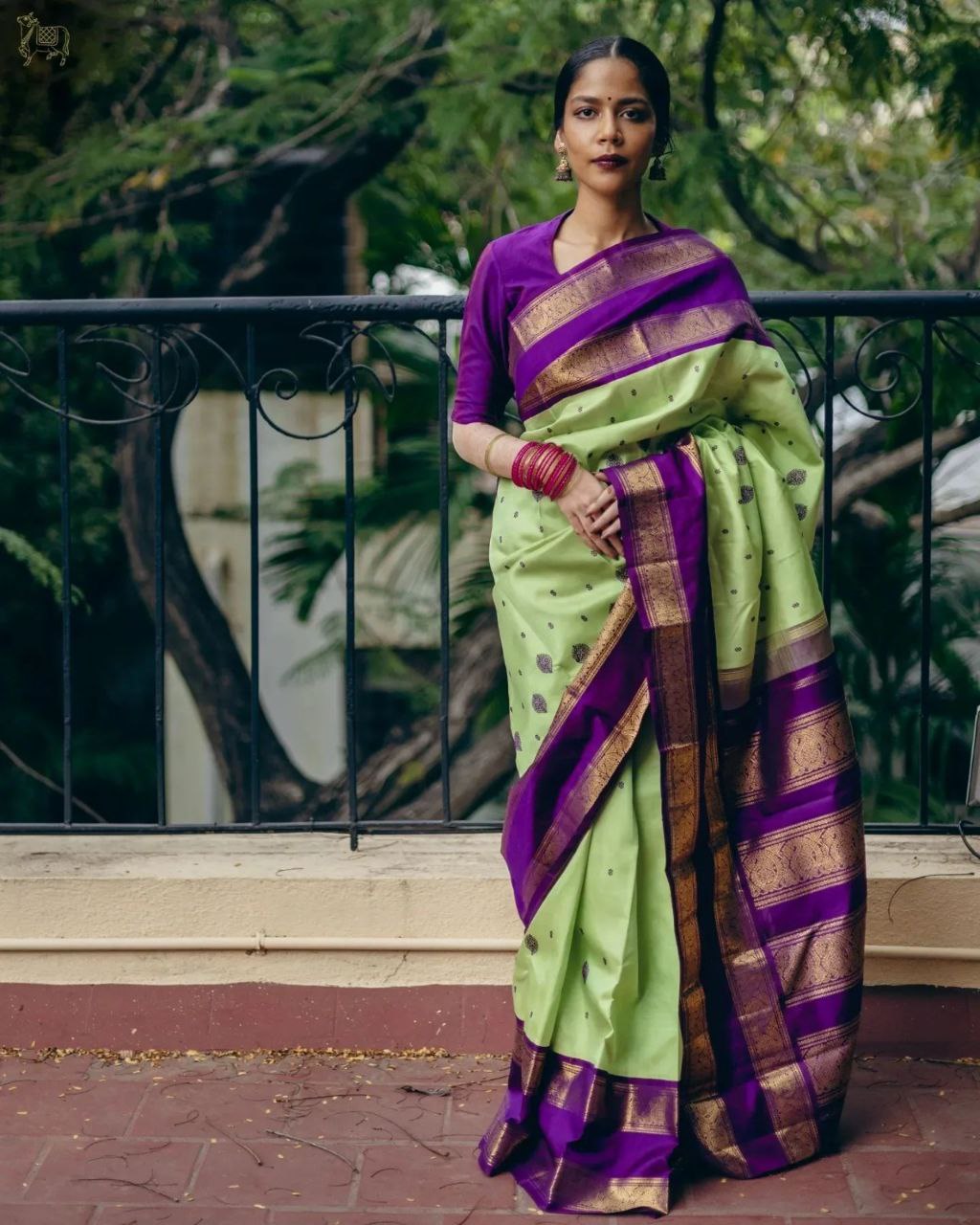 Designer Soft Lichi Silk Saree