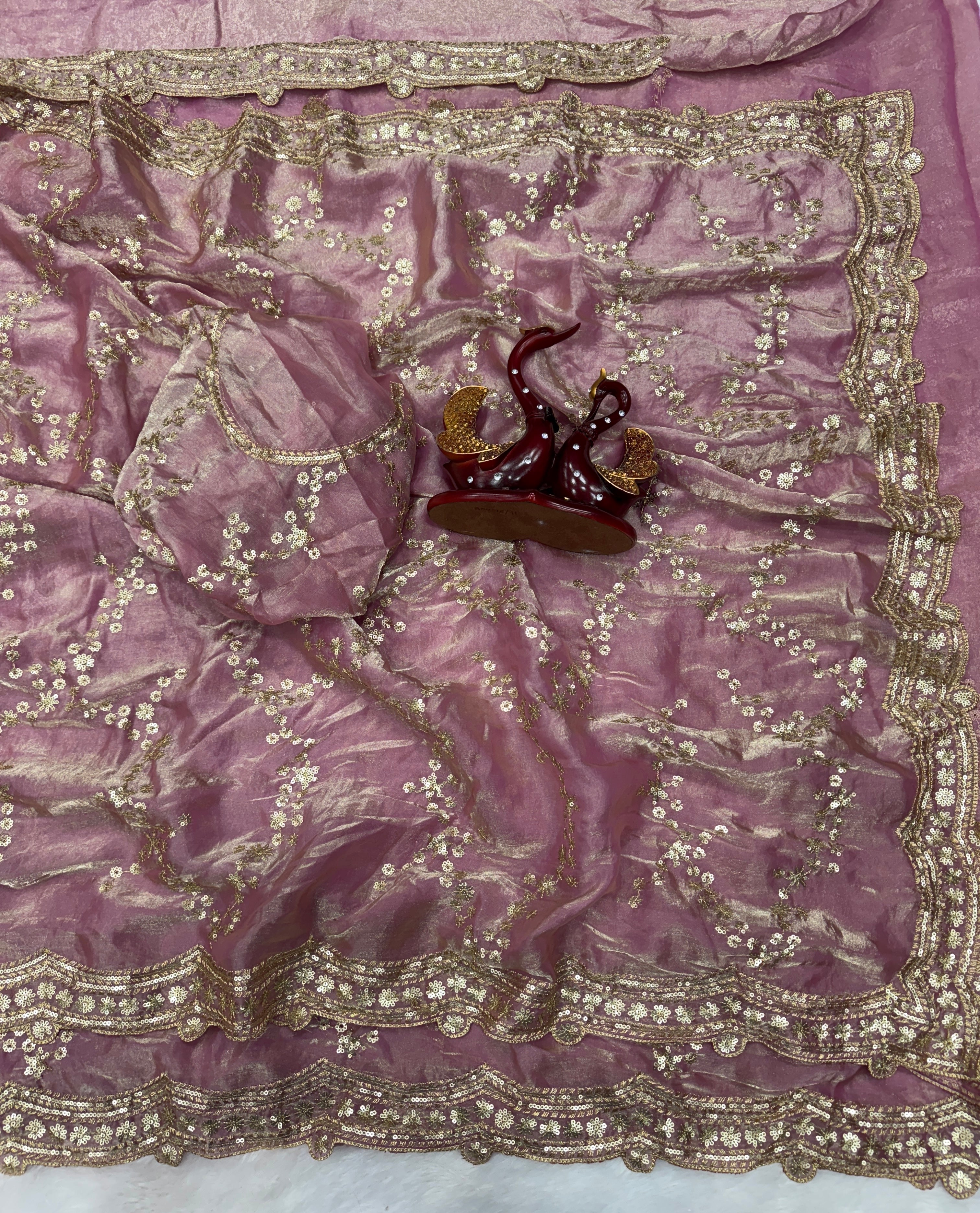 Designer Space Silk Saree | Wedding Wear Sarees