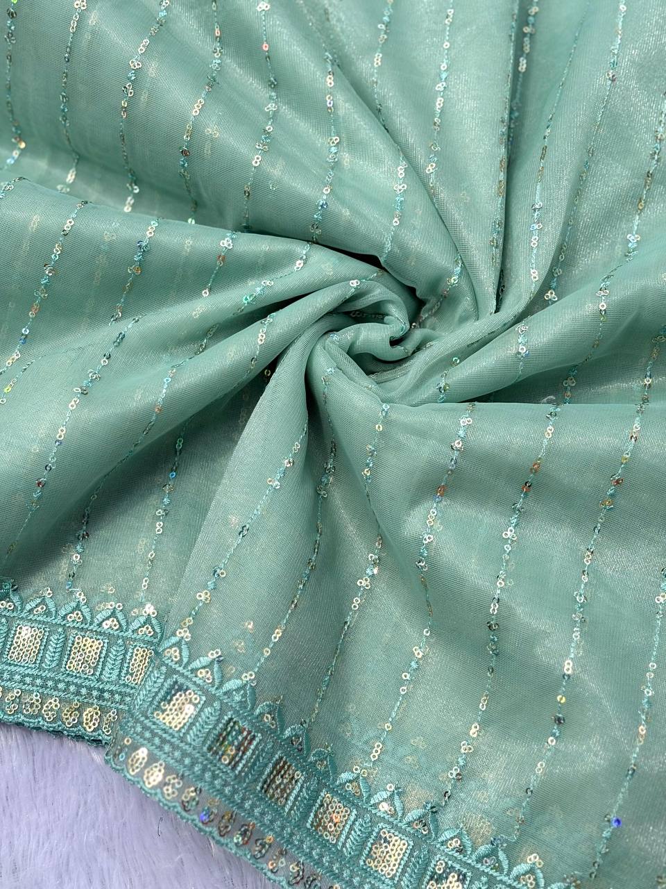 Designer Tissue Silk Saree