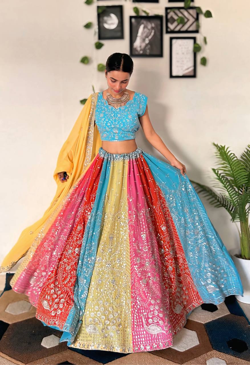 Designer Wedding Wear Lehenga Choli