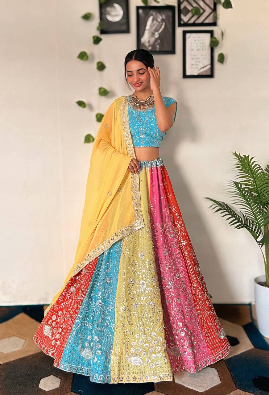 Designer Wedding Wear Lehenga Choli