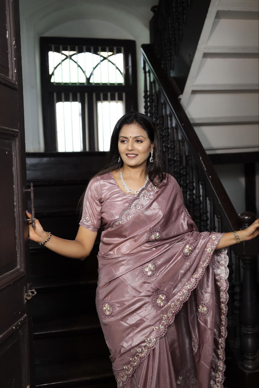 Designer Wedding Wear Silk Saree