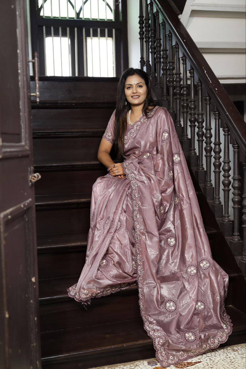 Designer Wedding Wear Silk Saree