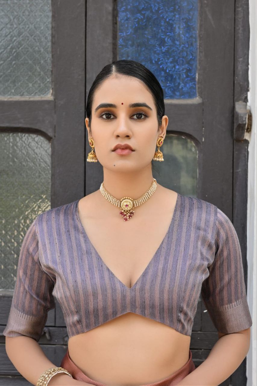 Florent Print Bhagalpuri Silk Saree