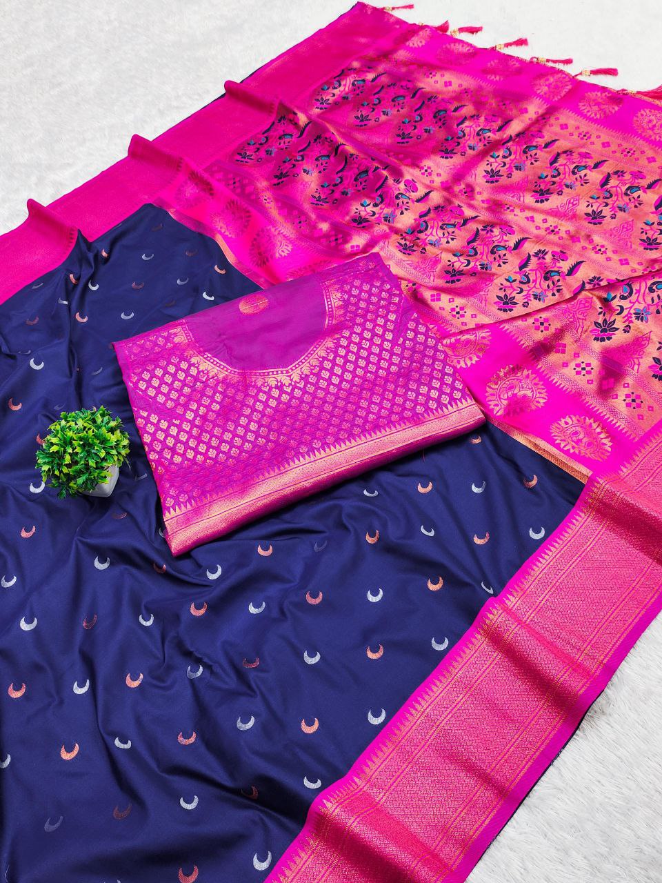 Maharashtrian Paithani Silk Saree