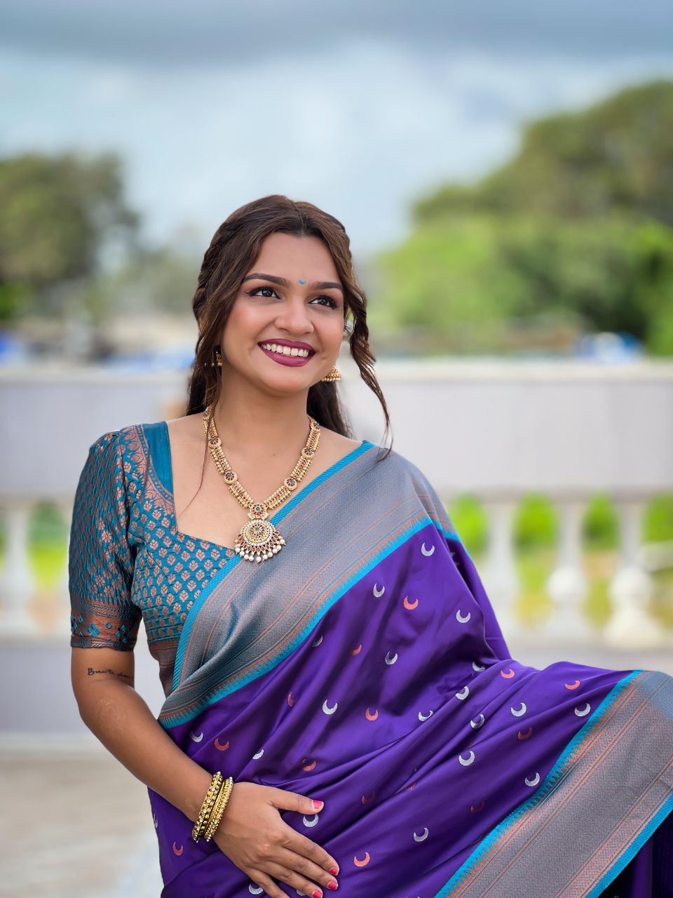 Maharashtrian Paithani Silk Saree