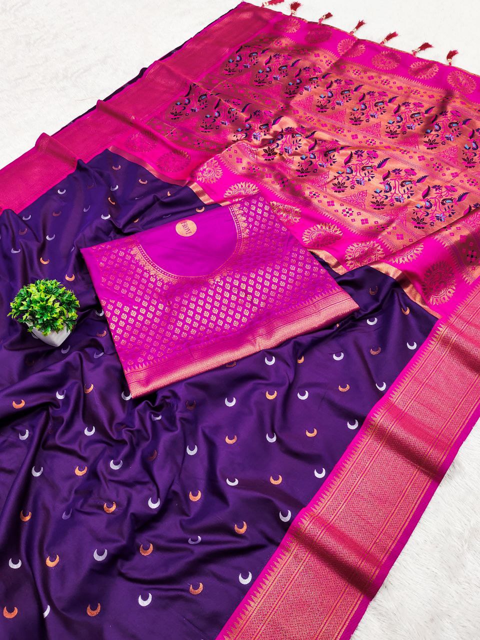 Maharashtrian Paithani Silk Saree