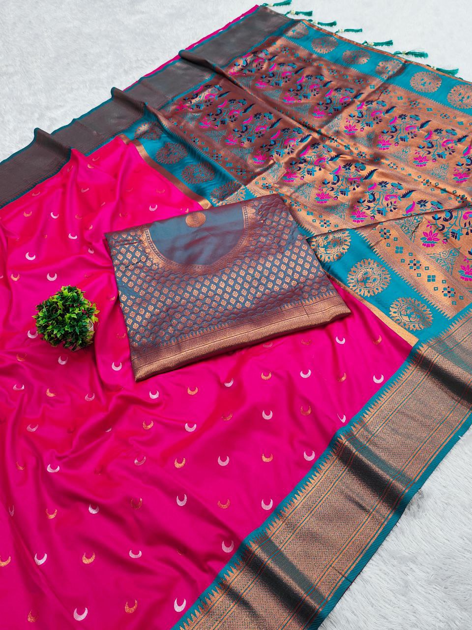 Maharashtrian Paithani Silk Saree