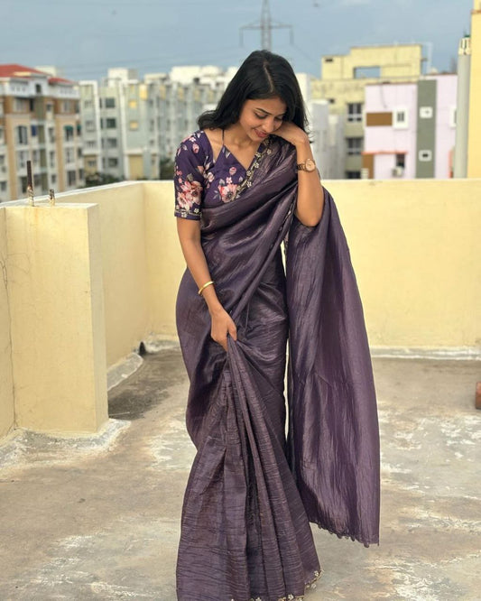 Gold Crush Jericho Saree