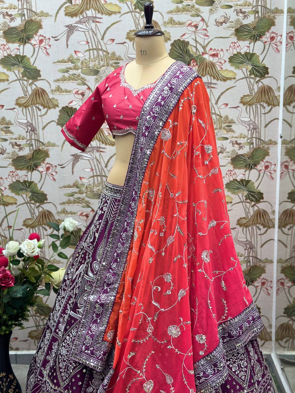 Kiara's Bollywood Designer Lehenga Choli | Replica Design