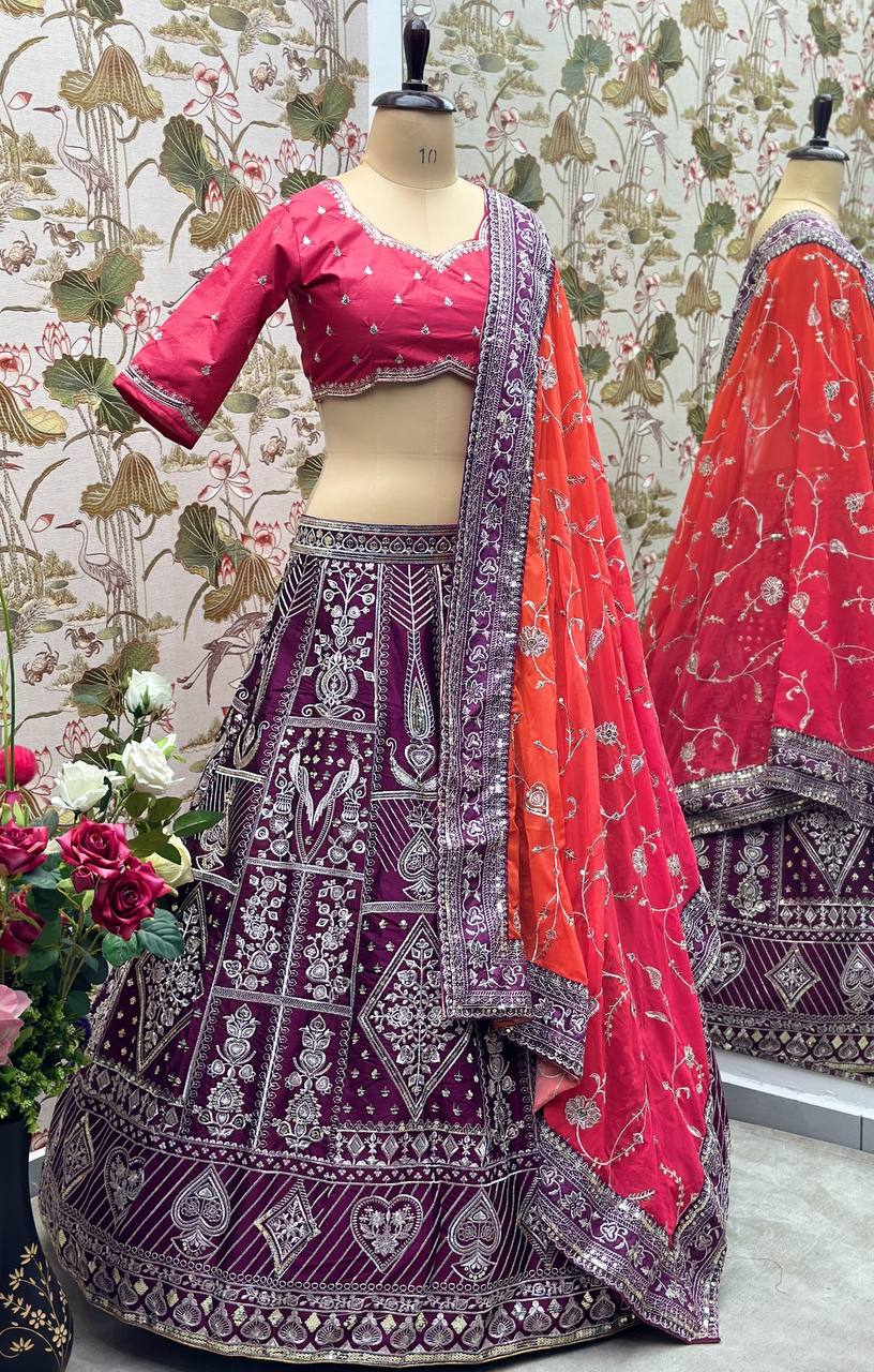 Kiara's Bollywood Designer Lehenga Choli | Replica Design