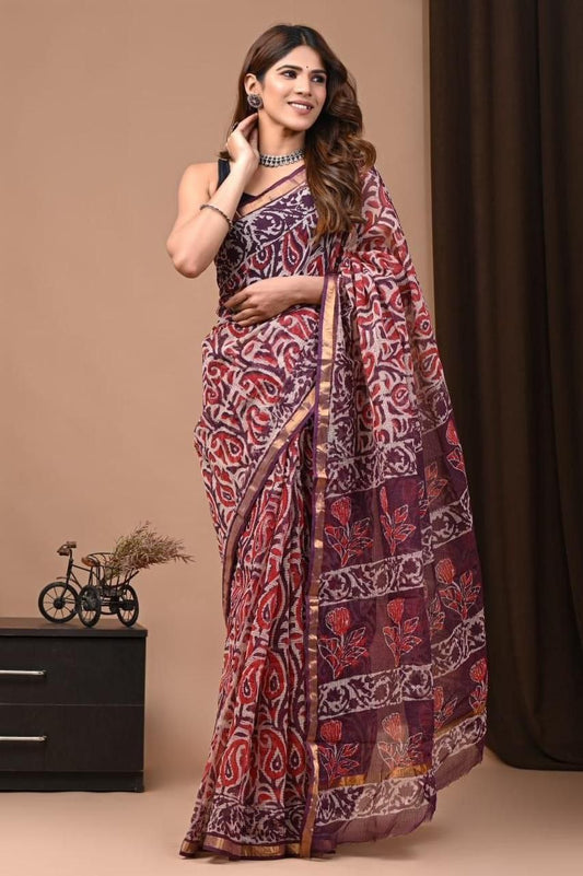 Kota Doriya Silk Saree