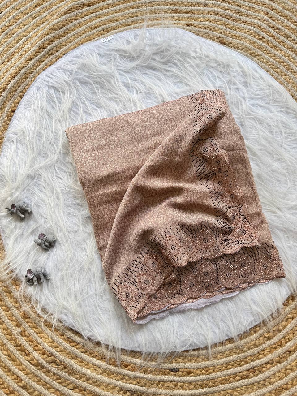 LightWeight Designer Vichitra Silk Saree