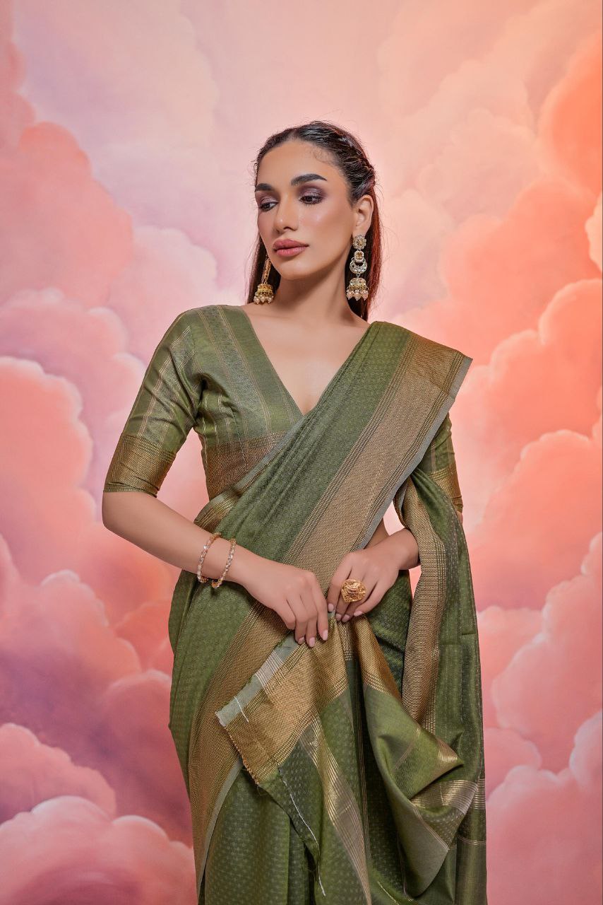 Resham Silk Saree