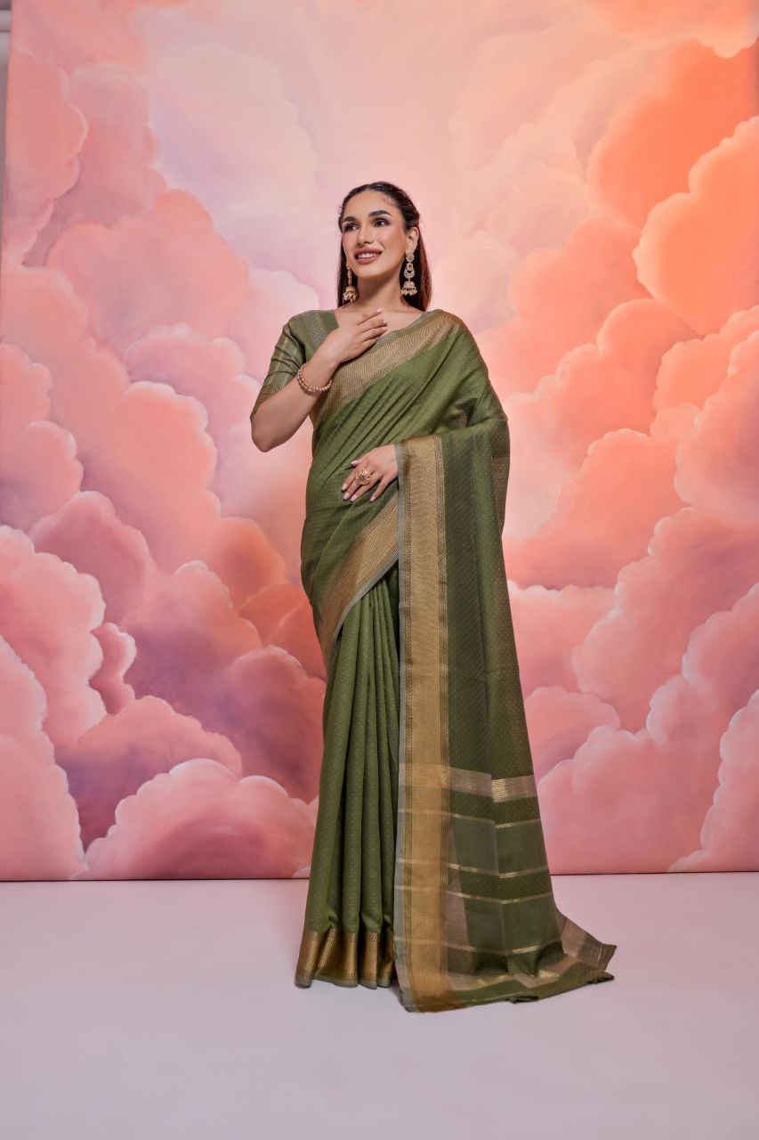 Resham Silk Saree