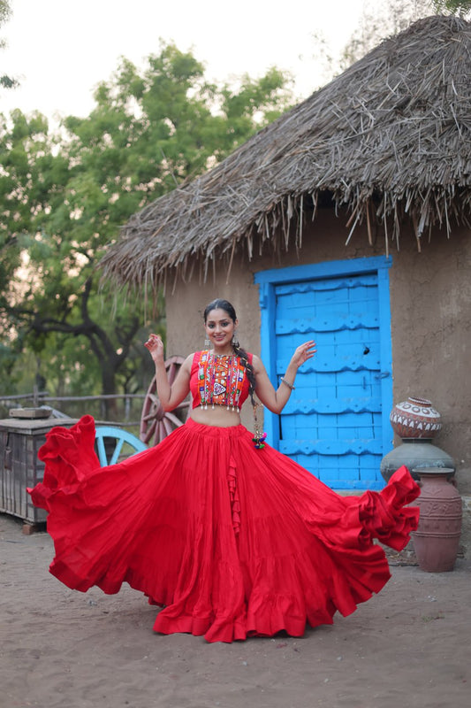 Navaratri Wear Designer Lehenga Choli