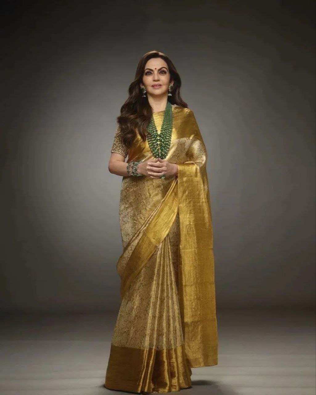 Nita Ambani Inspired Kanjivaram Silk Saree