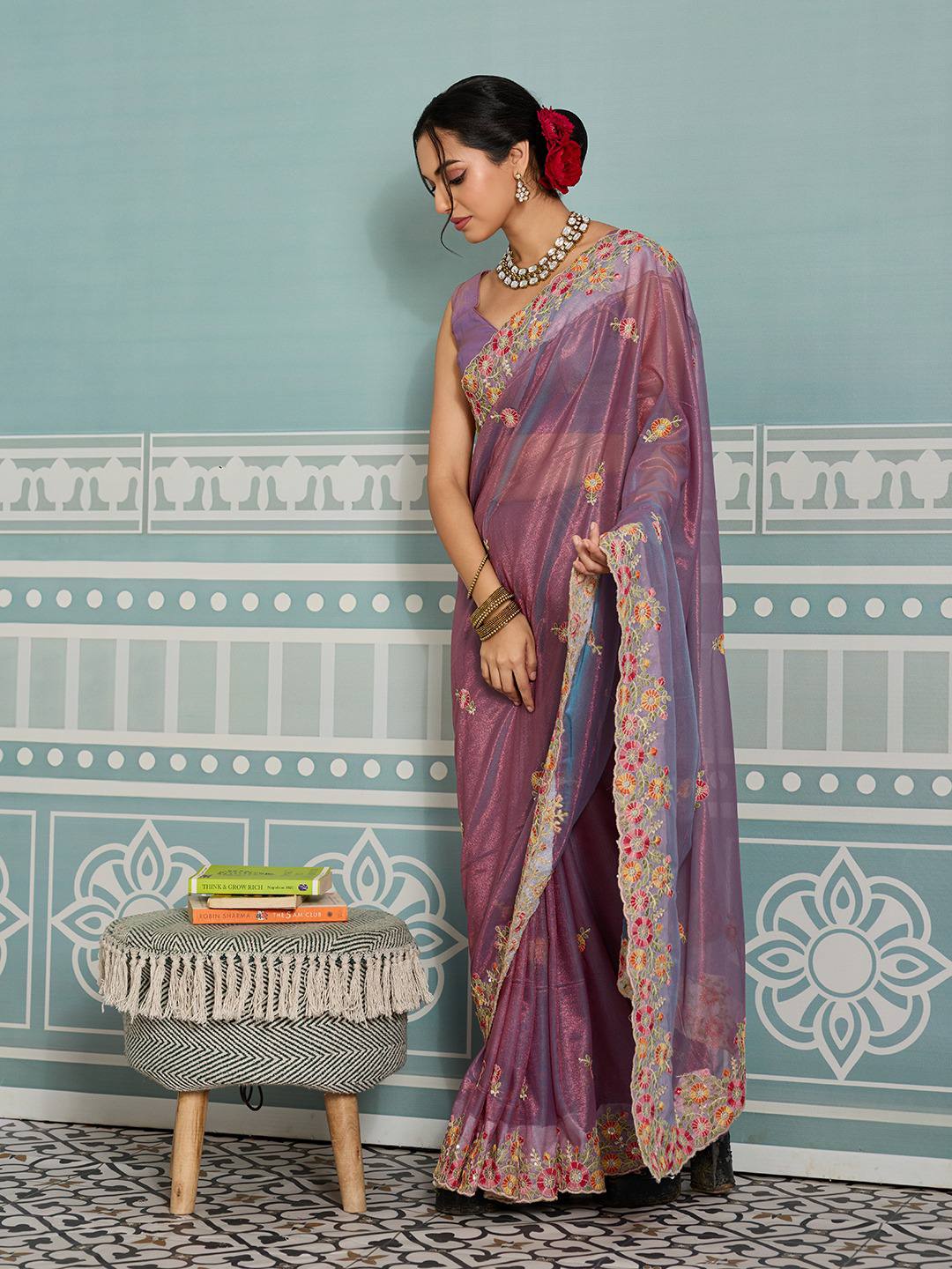 Party Wear Fendy Soft Net Saree