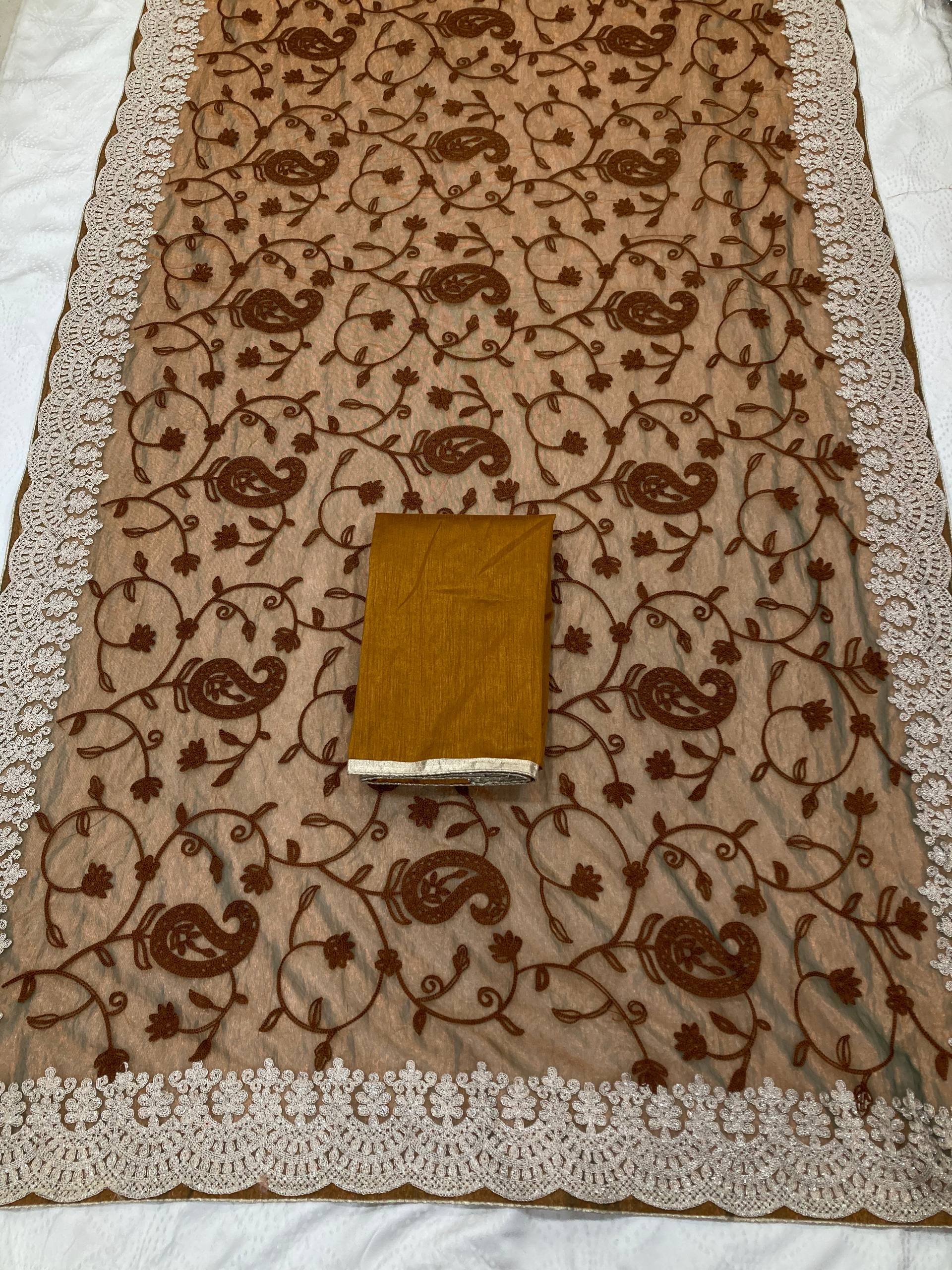 Party Wear Fendy Soft Net Saree