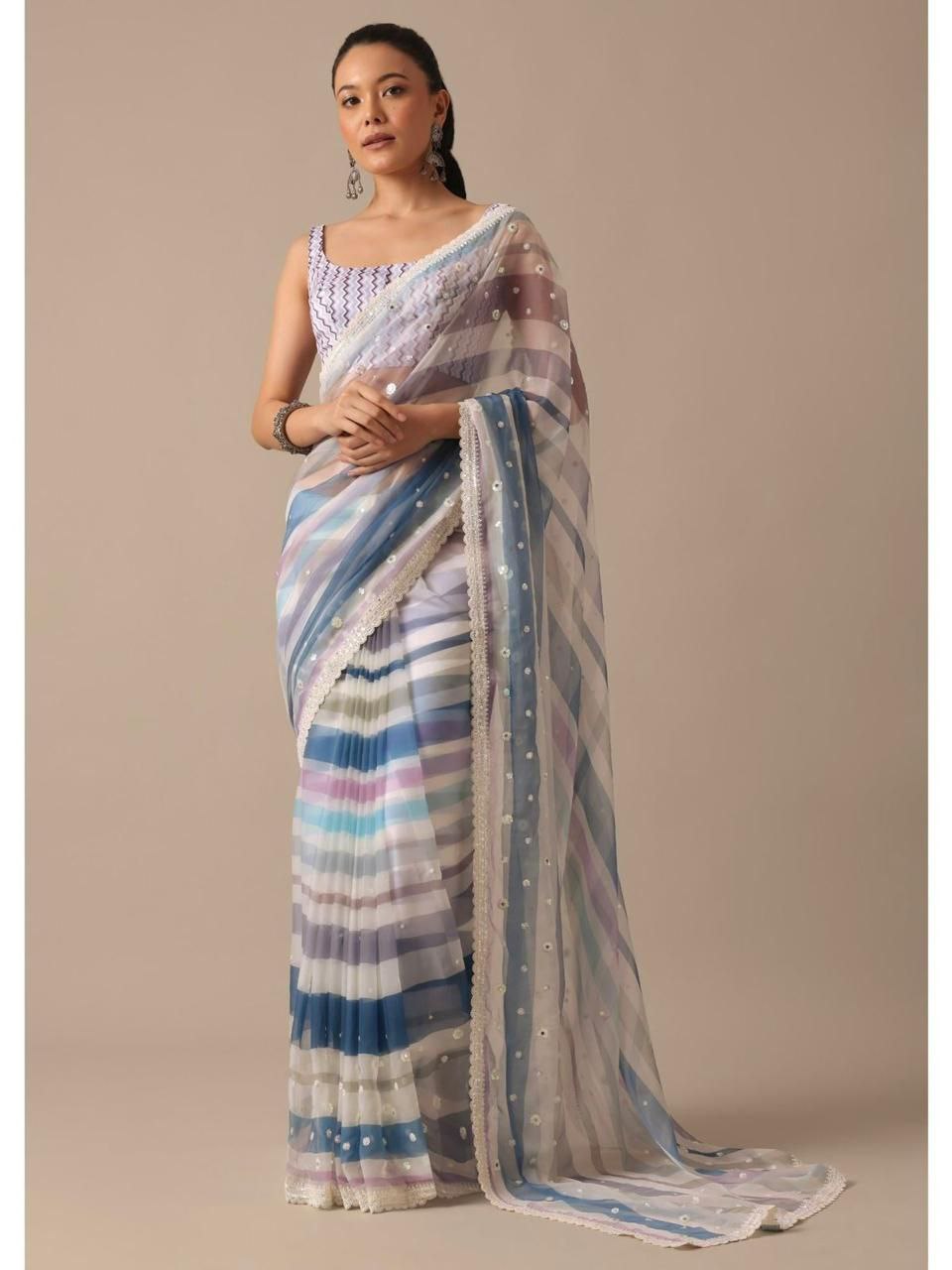 Party Wear Georgette Saree