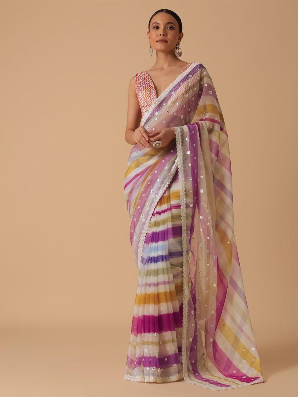 Party Wear Georgette Saree