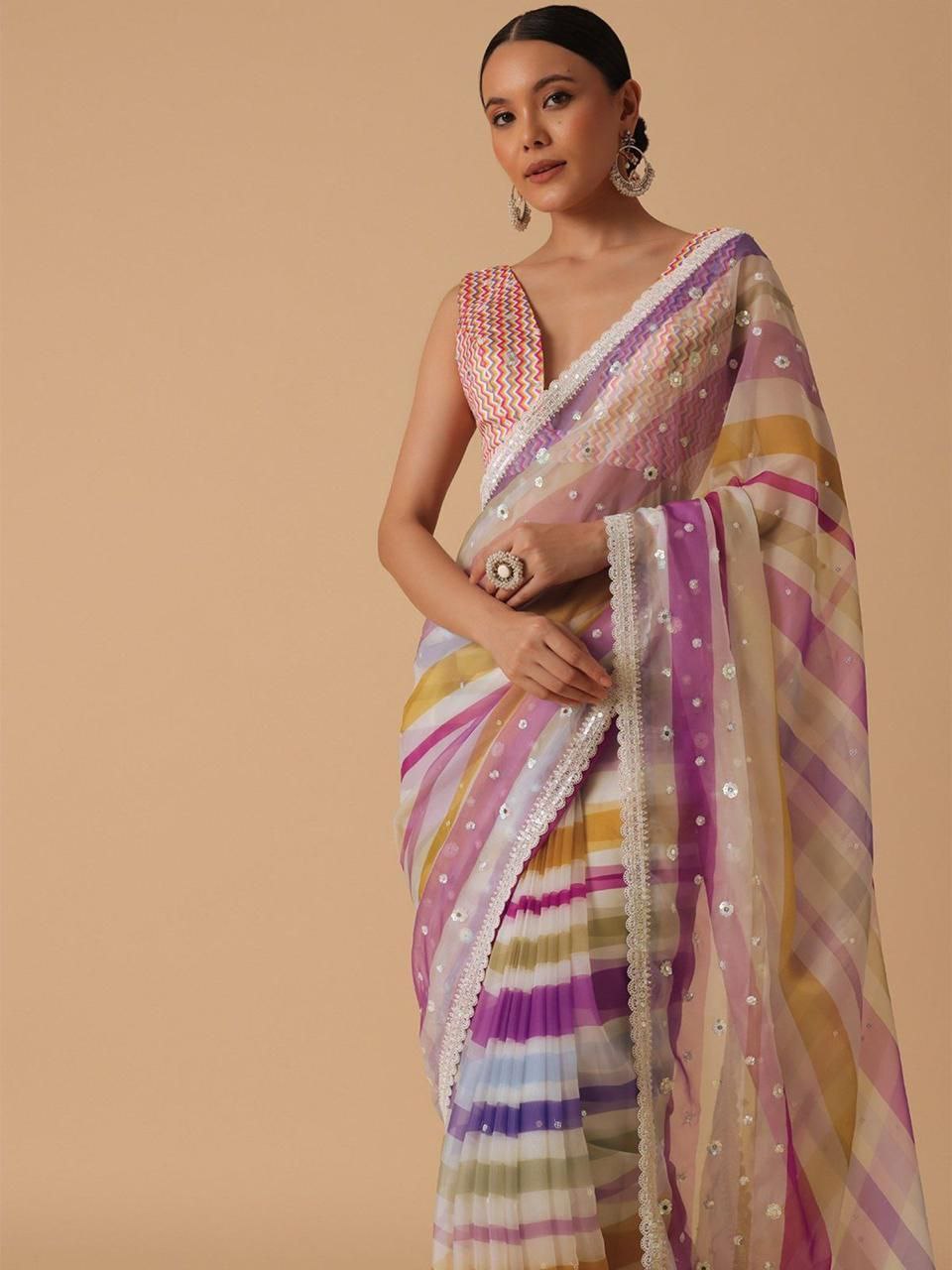 Party Wear Georgette Saree