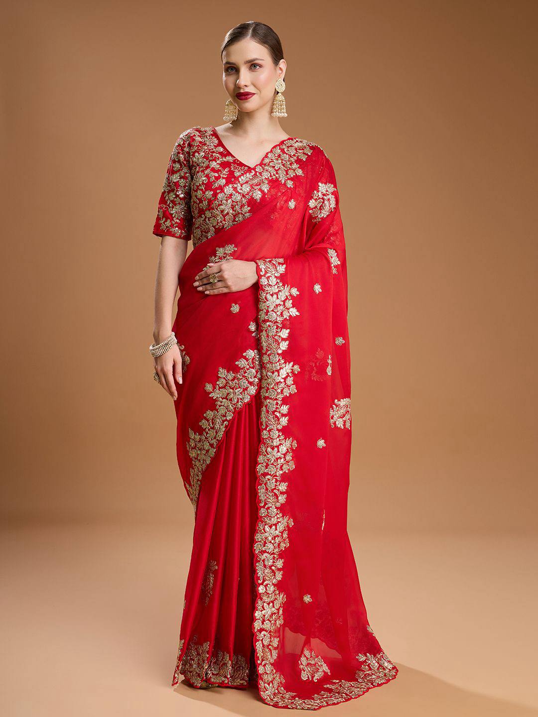 Designer Red Colour Rangoli Silk Saree Saree, Rani Pink color Designer Red Colour Rangoli Silk Saree sari for women,  Designer Red Colour Rangoli Silk Saree saree for wedding, Saree, Saree for women, Saris, Sari for women, Sarees for women, Party wear sarees for women, Wedding wear saree for women, Bollywood saree for women, Heavy saree for women, Sarees for wedding
