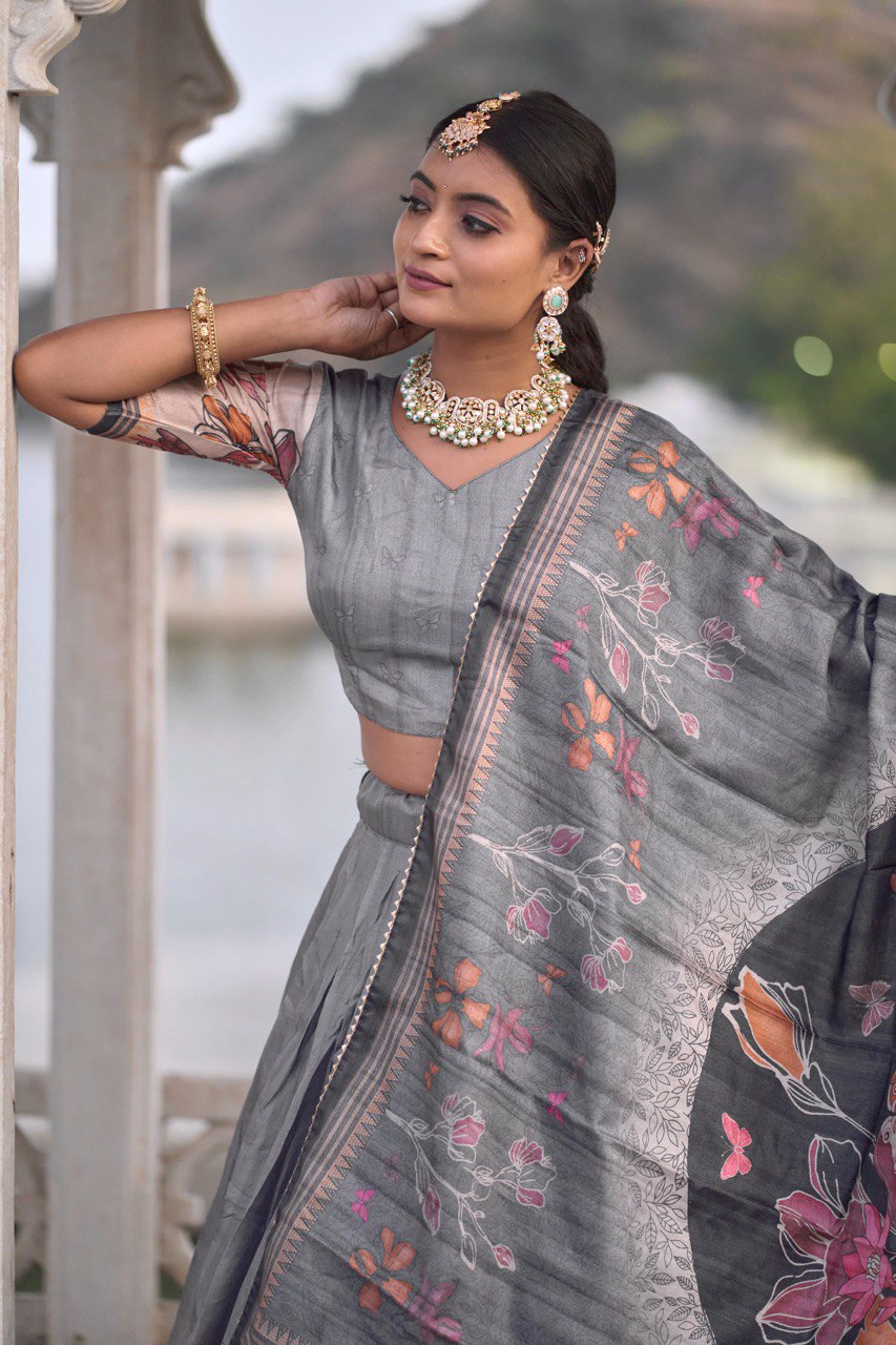 Traditional Kalamkari Lehenga Sets