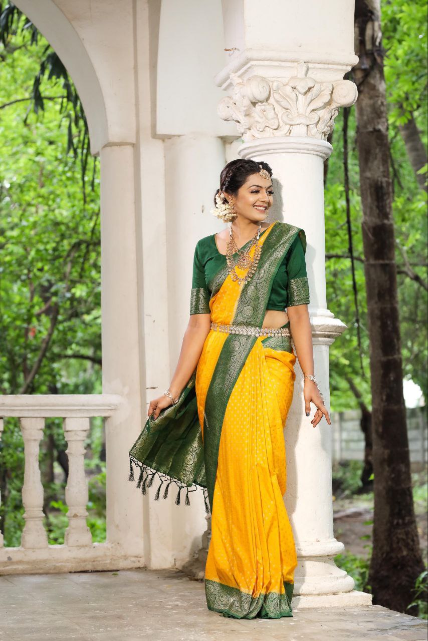 Traditional Khadee Georgette Silk Saree