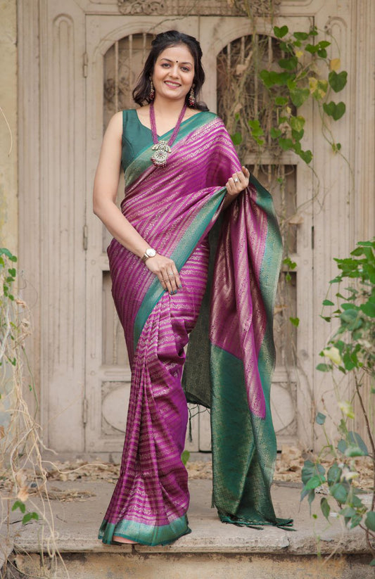 Traditional Kubera Pattu Silk Saree