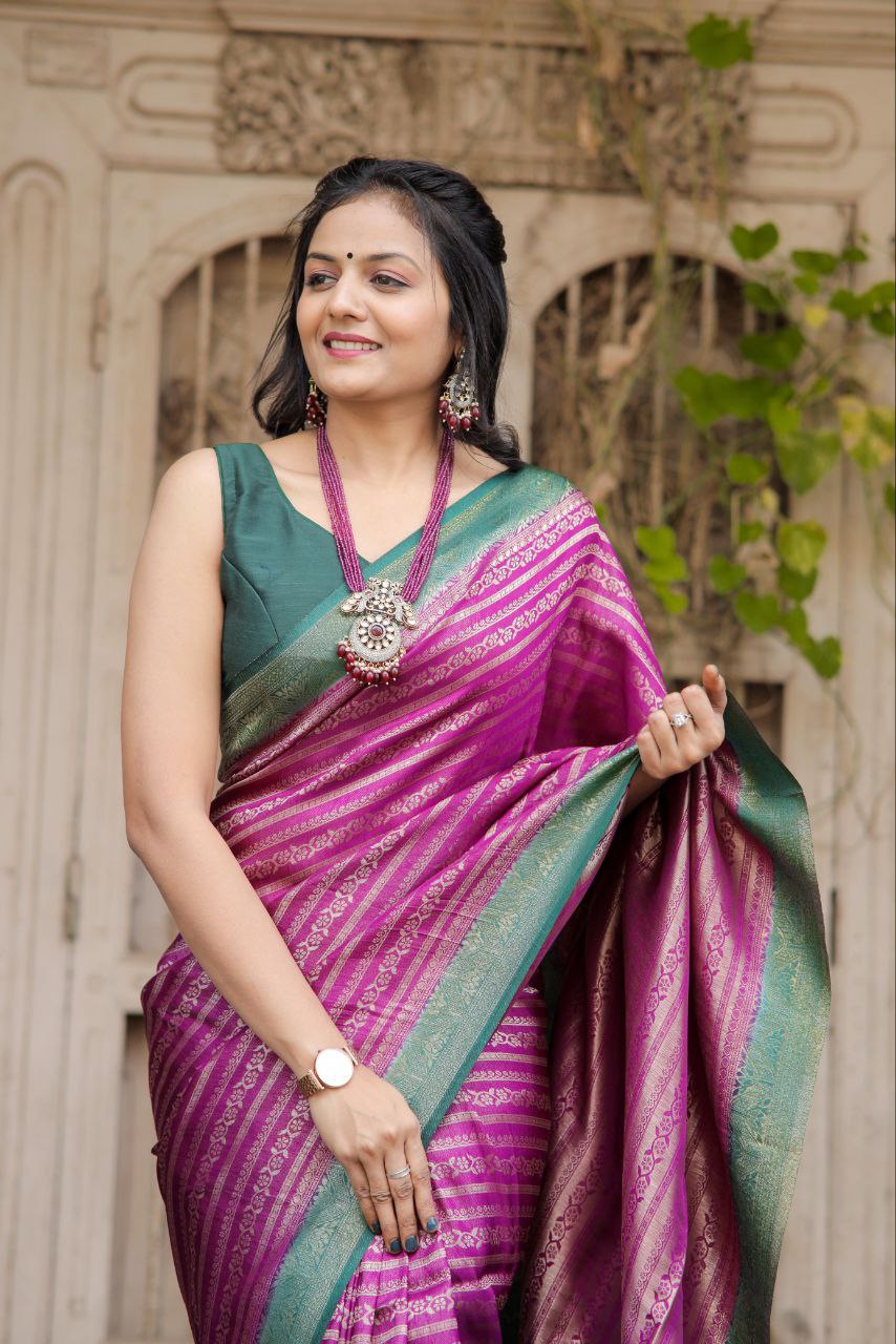 Traditional Kubera Pattu Silk Saree