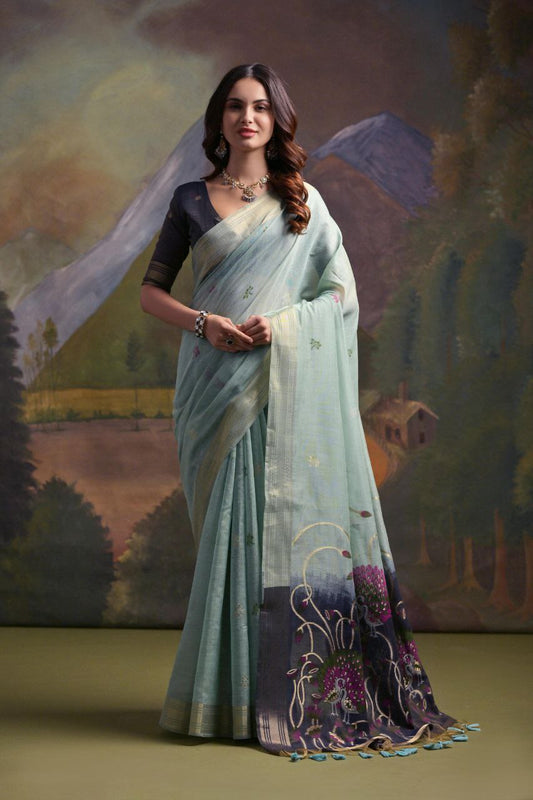 Traditional Muga Silk Saree