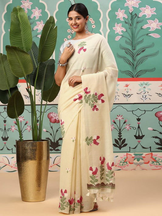 Traditional Mul Cotton Saree