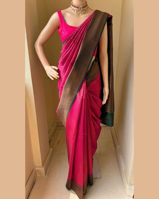 Traditional Wedding Wear Banarasi Saree