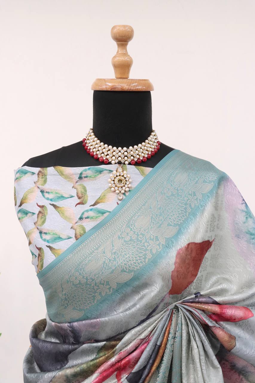 Traditional Wedding Wear Handloom Silk Saree